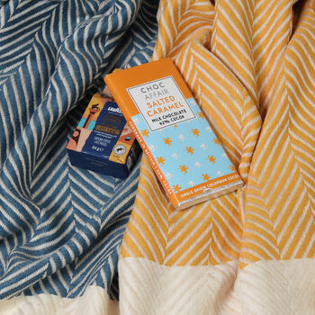 Handwoven Shawl Throw Gift Hamper For Mothers, 11 of 11