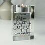 Personalised You Light Up My Life Candle Holder, thumbnail 2 of 2