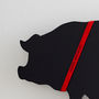 Pig Clock With Wagging Tail, thumbnail 2 of 3