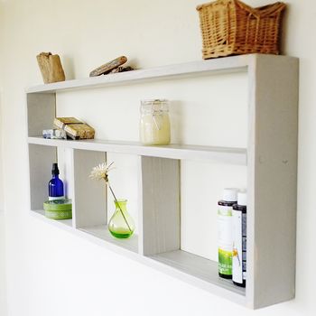 Wall Mounted Combination Shelving Unit, 3 of 4