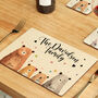 Personalised Family Bears Watercolour Style Coasters, thumbnail 2 of 8