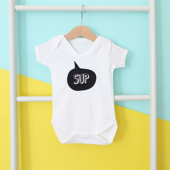 Ey Up, Personalised Baby Grow Or Set, 12 of 12