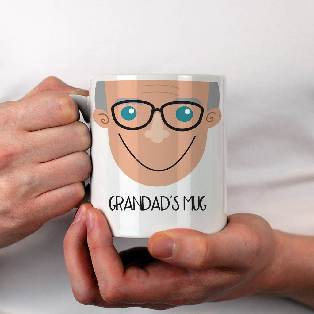 personalised grandad gift mug by