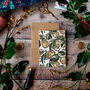 Vintage Pear Cotton Rag Christmas Card/Notecards, thumbnail 1 of 3