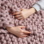 Giant Blanket Beginner Knitting Kit, thumbnail 2 of 8