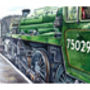 Classic Steam Train Print, thumbnail 2 of 3