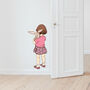 Belle Hugs Boo Wall Stickers, thumbnail 1 of 1