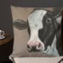 Matilda Moo, Faux Suede Cow Cushion, thumbnail 1 of 5