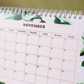 2023 Desk Calendar A5 | Tropical Greenery, 6 of 12