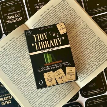 Tidy The Library:The Original Card Game For Book Lovers, 9 of 9