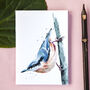 Inky Nuthatch Notebook, thumbnail 1 of 7