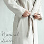 Men's Linen Robe, thumbnail 12 of 12
