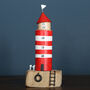 Lighthouse On Driftwood Block Decoration, thumbnail 3 of 8
