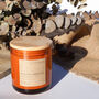 Spiced Orange Candle With Wooden Lid Large, thumbnail 2 of 2