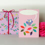 Personalised Owl Branch Card, thumbnail 1 of 5