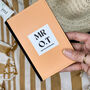 Personalised Newly Wed Mr Or Mrs Passport Holder Or Set, thumbnail 3 of 5