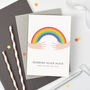 Sending Huge Hugs Rainbow Card, thumbnail 2 of 2