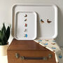 Dabbling Ducks Large Wooden Tray, thumbnail 3 of 6