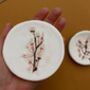 Cherry Blossom Imprinted Ceramic Bowls, thumbnail 5 of 8