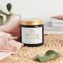 Sweater Weather Cinnamon Vanilla Scented Soy Candle, thumbnail 1 of 3