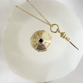 Citra Perfume Bottle Necklace, 2 of 3