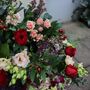 Mulled Wine Hand Tied Winter Fresh Flower Bouquet, thumbnail 4 of 4