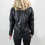 Bride Leather Jacket For Wedding Or Hen Party, thumbnail 3 of 10