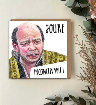 Princess Bride Birthday Card, Funny Custom Age Card, 2 of 5
