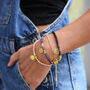 Gold Milestone Slider Link Bracelet, thumbnail 6 of 12