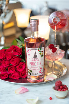 Horse Guards Pink Gin In Hearts Design Gift Box, 6 of 6
