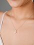 White Rose Sterling Silver Pendant Necklace, thumbnail 1 of 8