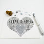 Personalised 30th Wedding Anniversary Love Sparkle Card, thumbnail 9 of 9