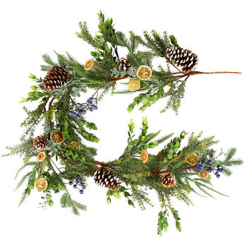 Deluxe Winter Citrus Berry Garland, 2 of 6