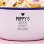 Personalised Snacks Bowl, thumbnail 2 of 2