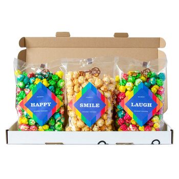Rainbow Gourmet Popcorn Pride Letterbox Gift, 4 of 5