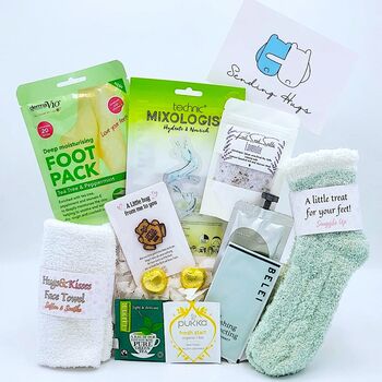 Me Time Cosy Socks Spa Gift Hamper, 4 of 11