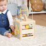 Personalised Wooden Activity Cube Toy, thumbnail 1 of 5