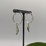 Guardian Eco Sterling Silver Hoop Earrings, thumbnail 3 of 3