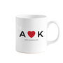 Personalised Mug For Valentine’s Day – Initials With Heart, thumbnail 2 of 8