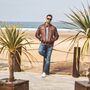 Mens' Luxury Sheepskin Leather Jacket, thumbnail 6 of 11