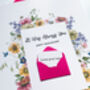 Personalised Floral It Was Always You Anniversary Card, thumbnail 2 of 8