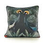 Printed Crane World Large Premium Soft Velvet 50cm X 50cm Cushion Including Cushion Pad 42006202, thumbnail 2 of 3