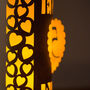 50th Golden Wedding Anniversary Personalised Lantern, thumbnail 4 of 5