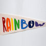 Rainbow Pennant Flag, thumbnail 2 of 3