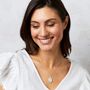 Sterling Silver Floral Necklace, thumbnail 3 of 6