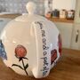 Personalised Peony And Hydrangea Teapot, thumbnail 3 of 3