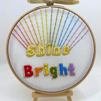 Shine Bright Embroidery Kit, 9 of 10