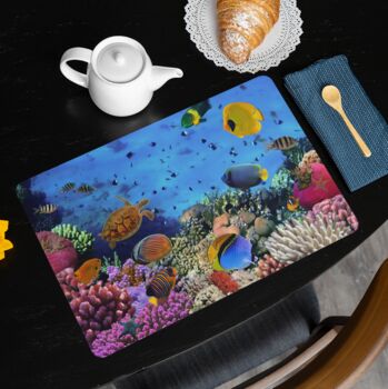 Placemats Featuring The Australian Coral Reef, 2 of 2