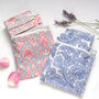 Personalised Set Of Two Face Coverings In Pouch, thumbnail 2 of 8