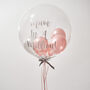 Personalised Large Gumball Confetti Bubble Balloon, thumbnail 1 of 2